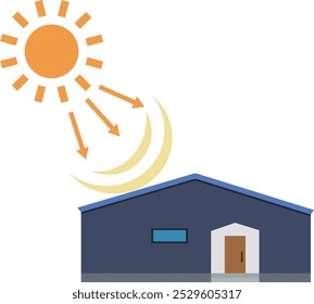 Solar panel, Solar power system, Renewable solution, Eco-friendly, Clean power,illustration, Sustainable technology, Green power, Solar generation, Solar panel design, electricity system,