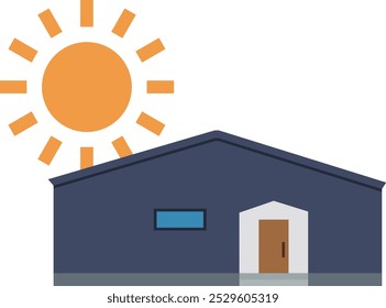 Painel solar, Sistema de energia solar, Solução renovável, Eco-friendly, Energia limpa, ilustração, Tecnologia sustentável, Energia verde, Geração solar, Design de painel solar, sistema de eletricidade,