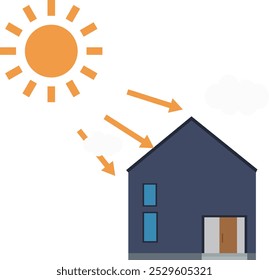 Solar panel, Solar power system, Renewable solution, Eco-friendly, Clean power,illustration, Sustainable technology, Green power, Solar generation, Solar panel design, electricity system,
