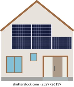 Solar panel, solar power system, , wall-mounted solar panels, house solar energy, eco-friendly, renewable energy, residential , energy-efficient home, sustainable energy, green e