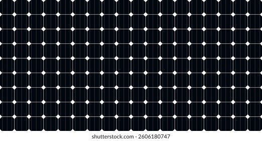 Solar panel surface. Dark blue solar panel background.