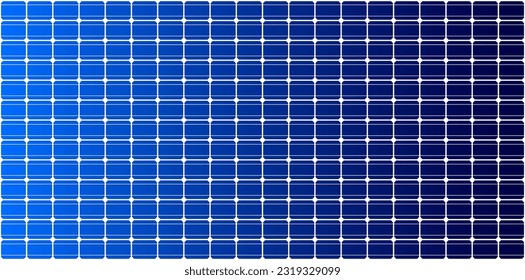 Solar panel texture. Photovoltaic repeating pattern. Vector Illustration.