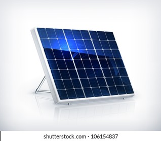 Solar Panel, Vector