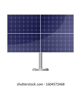 Solar panel vector design illustration isolated on white background