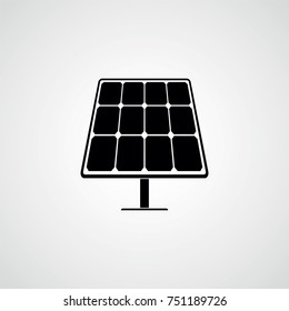 Solar Panel. Vector Icon