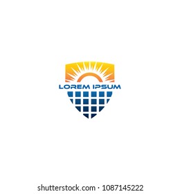 Similar Images, Stock Photos & Vectors of Solar Energy Logo - 550430518