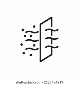 solar panel weather icon sign vector