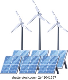 Solar panel windmill alternative energy