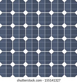 Solar panels as a background