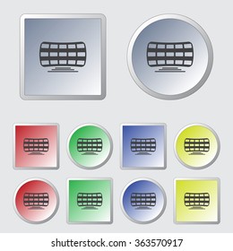Solar panels icon