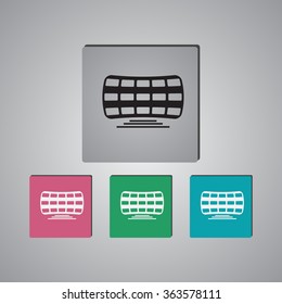 Solar panels icon
