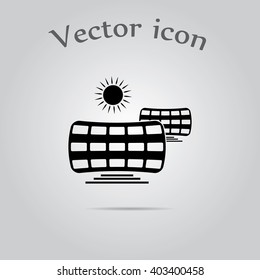 Solar panels icon