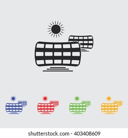 Solar panels icon