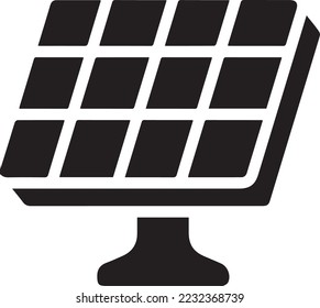 solar panels icon. green energy concept logo. sustainable renewable alternative energy symbols. Solar panel roof vector icon