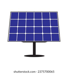 Solar panels icon vector illustration symbol design
