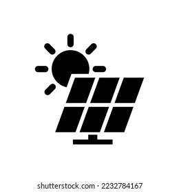 Solar Panels Icon Vector or Solar Panels Icon Isolated on White Background. Solar Panel icon for mobile application or website menu. Solar panel icon simple design, for content about sun energy. - Shutterstock ID 2232784167