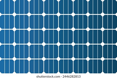 Solar panels Symbol, texture. Ecological electricity production icon. Vector illustration