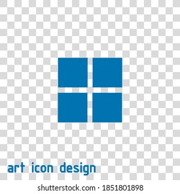 icono del vector de paneles solares en un fondo abstracto
