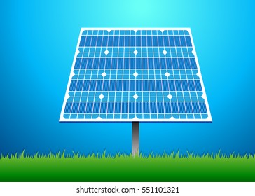 Solar Panels,Green energy,vector
