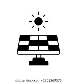 Solar plates Vector Icon which can easily modify or edit

