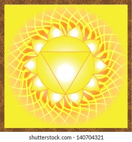 Solar Plexus Chakra mandala