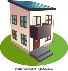 solar power house