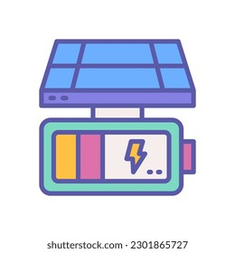 solar power icon for your website, mobile, presentation, and logo design.