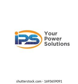 solar power solutions logo design modern
