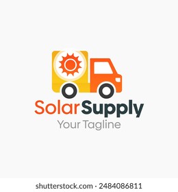 Solar Supply Logo Vector Template Design. Good for Business, Startup, Agency, and Organization