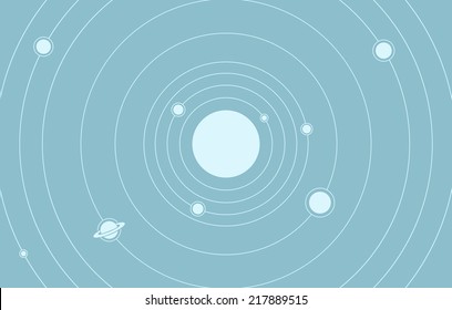 Solar System Background