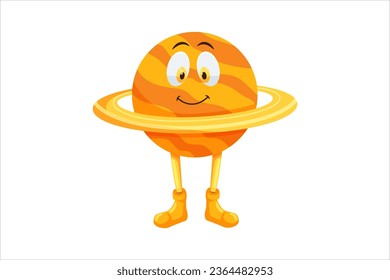 Solar System Character Design Illustration