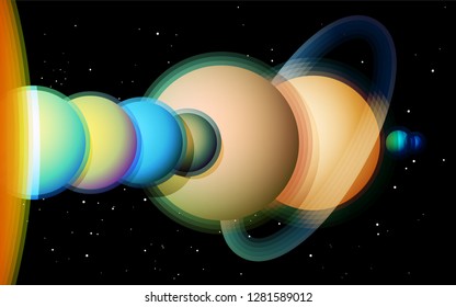 Solar System Planet Sizes Images Stock Photos Vectors