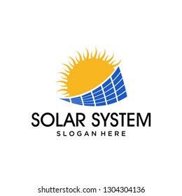 Solar System Energy Alternantive Vector