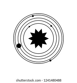 Solar system icon 