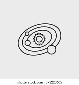 Solar system icon