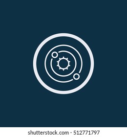 Solar system icon