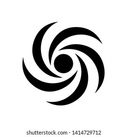 Solar system icon. The planets revolve around the star. Science icon : Galaxy design trendy.