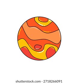 Solar system mars red planet