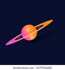 Solar system planets around Sun vector