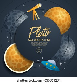 The Solar System Planets : Vector Illustration