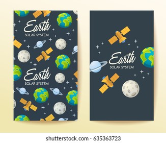The Solar System Planets : Vector Illustration
