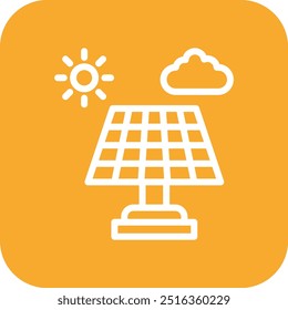 Solar system Vector Icon Design Illustration