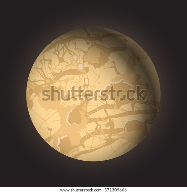 Solar System - Venus. It is the\
second planet from the Sun. It is a terrestrial planet. After the\
Moon, it is the brightest natural object in the night sky.\
