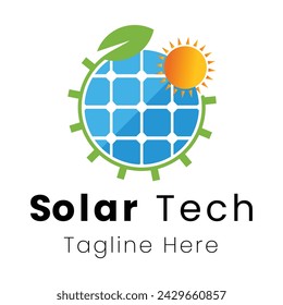 Solar Tech Logo Design , Solor logo, S letter Logo,