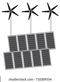 Solar and turbine to generate electricity