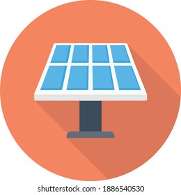 solar vector colour flat icons