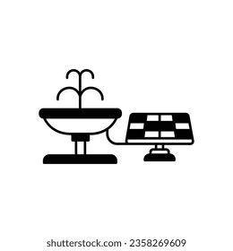 Solar Vector Icon which can easily modify or edit

