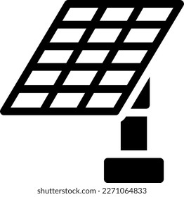 ilustración del vector solar en un fondo transparente. Símbolos de calidad superior. Iconos vectoriales de glifos para diseño de conceptos y gráficos. 

