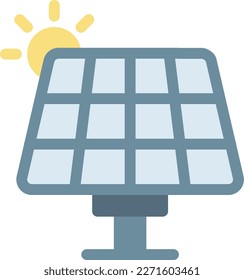 solar Vector illustration on a transparent background. Premium quality symmbols. Line Color vector icons for concept and graphic design.