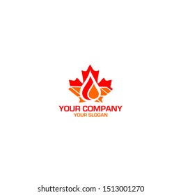 Solar Water Canada Logo Design Vector